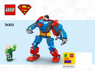76302-Superman Mech vs. Lex Luthor - INSTRUCTIONS ONLY Instructions LEGO®
