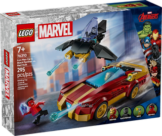 76310 - Iron Man Car & Black Panther vs. Red Hulk - EMPTY BOX ONLY Empty Box LEGO®