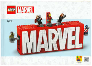 76313 - MARVEL Logo - INSTRUCTIONS ONLY Instructions LEGO®