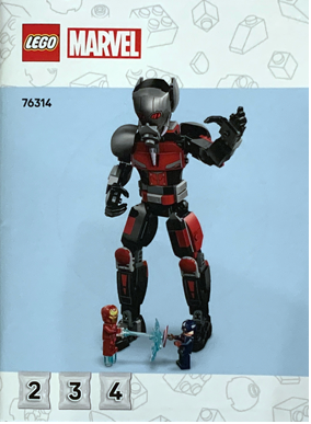 76314-Captain America: Civil War Battle - INSTRUCTIONS ONLY Instructions LEGO® Slightly Used Book 2