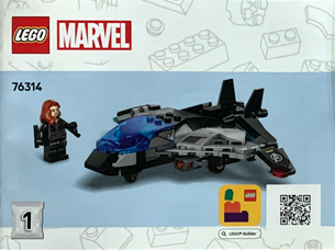 76314-Captain America: Civil War Battle - INSTRUCTIONS ONLY Instructions LEGO® Slightly Used Book 1