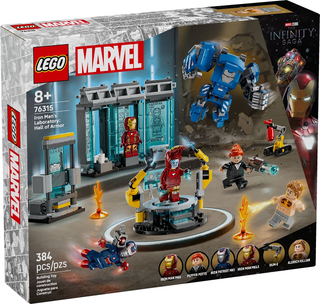 76315 - Iron Man's Labratory: Hall of Armor - EMPTY BOX ONLY Empty Box LEGO®
