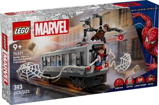 76321 - Spider-Man vs. Doc Ock Subway Train Scene - EMPTY BOX ONLY Empty Box LEGO®