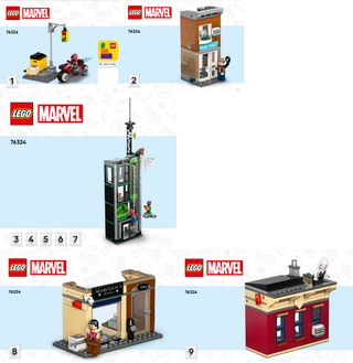 76324 - Spider-Man vs. Oscorp - INSTRUCTIONS ONLY Instructions LEGO®