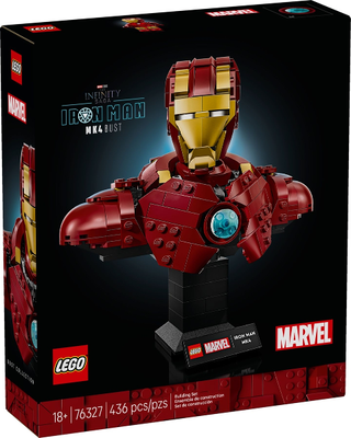 76327 - Iron Man MK4 Bust - EMPTY BOX ONLY Empty Box LEGO®