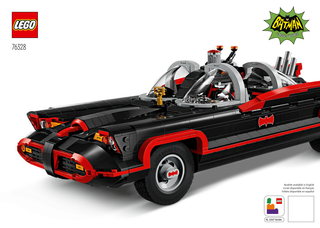 76328-The Classic TV Series Batmobile - INSTRUCTIONS ONLY Instructions LEGO®