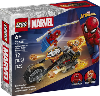 76335 - Spider-Man vs. Ghost Rider Motorcycle - EMPTY BOX ONLY Empty Box LEGO®