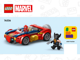 76336 - Spider-Man Car vs. Venomized Wolverine - INSTRUCTIONS ONLY Instructions LEGO®