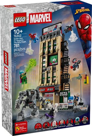 76342 - Spider-Man vs. Mysterio: The Daily Bugle - EMPTY BOX ONLY Empty Box LEGO®