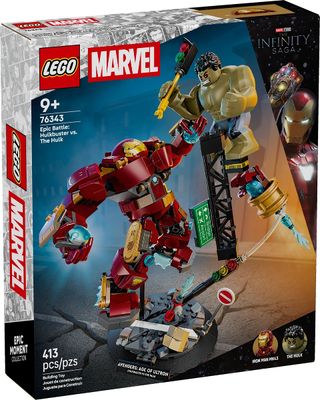 76343 - Epic Battle: Hulkbuster vs. The Hulk - EMPTY BOX ONLY Empty Box LEGO®