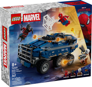 76349 - Spider-Man Prison Transport Chase - EMPTY BOX ONLY