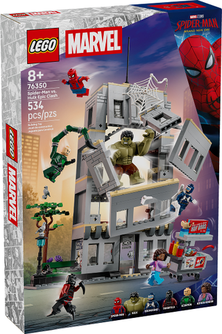 76350 - Spider-Man vs. Hulk Epic Clash - EMPTY BOX ONLY