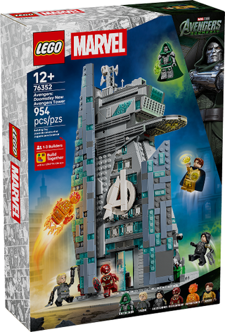 Avengers: Doomsday New Avengers Tower, 76352 - LEGO® Marvel set