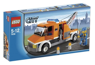 7638 - Tow Truck - EMPTY BOX ONLY Empty Box LEGO®