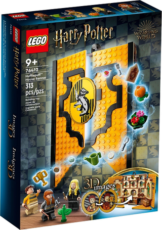 76412 - Hufflepuff House Banner - EMPTY BOX ONLY Empty Box LEGO®