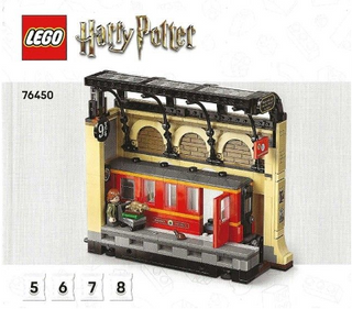 76450 - Book Nook: Hogwarts Express - INSTRUCTIONS ONLY Instructions LEGO® Slightly Used Book 2