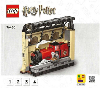 76450 - Book Nook: Hogwarts Express - INSTRUCTIONS ONLY Instructions LEGO® Slightly Used Book 1