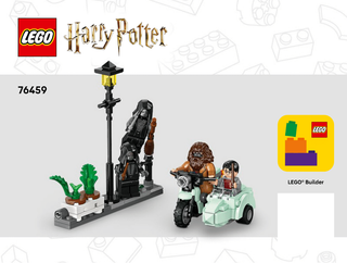 76459 - Hagrid & Harry's Privet Drive Escape - INSTRUCTIONS ONLY Instructions LEGO®