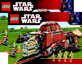 7662-Trade Federation MTT - INSTRUCTIONS ONLY Instructions LEGO®