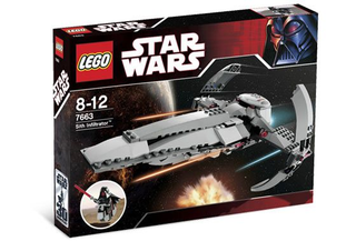 Sith Infiltrator, 7663 - LEGO® Star Wars Set Building Kit LEGO®