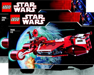 7665-Republic Cruiser - INSTRUCTIONS ONLY Instructions LEGO®