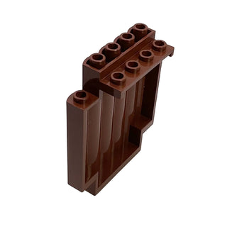 Panel 2 x 6 x 6 with Log Profile (Palisade), Part# 30140 Part LEGO®