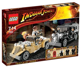Shanghai Chase, 7682 - LEGO® Indiana Jones Set Building Kit LEGO®