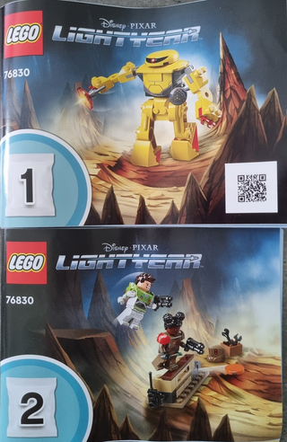 76830-Zyclops Chase - INSTRUCTIONS ONLY Instructions LEGO®