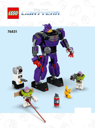 76831-Zurg Battle - INSTRUCTIONS ONLY Instructions LEGO®