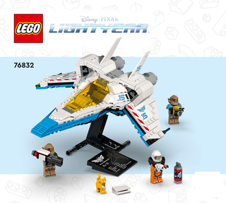 76832-XL - 15 Spaceship - INSTRUCTIONS ONLY Instructions LEGO®