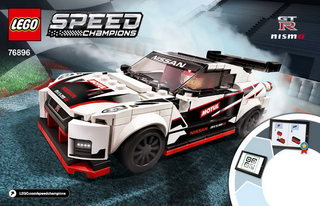 76896-Nissan GT - R NISMO - INSTRUCTIONS ONLY Instructions LEGO®
