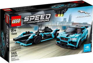 76898 - Formula E Panasonic Jaguar Racing GEN2 Car & Jaguar I-PACE eTROPHY - EMPTY BOX ONLY