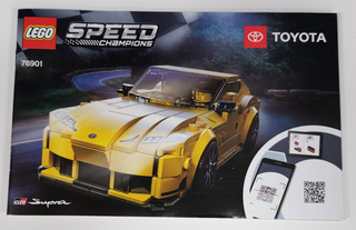 76901-Toyota GR Supra - INSTRUCTIONS ONLY Instructions LEGO®