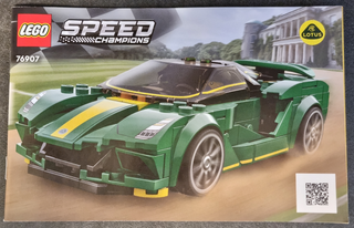 76907-Lotus Evija - INSTRUCTIONS ONLY Instructions LEGO®