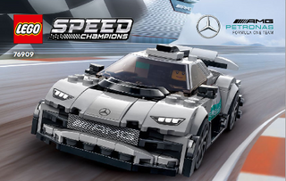 76909-Mercedes - AMG F1 W12 E Performance & Mercedes - AMG Project One - INSTRUCTIONS ONLY Instructions LEGO® Slightly Used Book 2