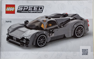 76915-Pagani Utopia - INSTRUCTIONS ONLY Instructions LEGO®