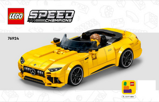 76924-Mercedes - AMG G 63 & Mercedes - AMG SL 63 - INSTRUCTIONS ONLY Instructions LEGO® Slightly Used Book 1