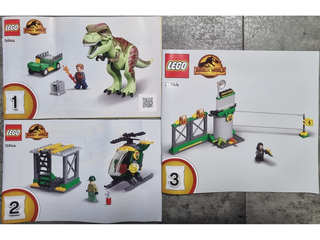 76944-T. Rex Dinosaur Breakout - INSTRUCTIONS ONLY Instructions LEGO®