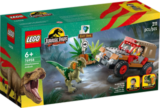 76958 - Dilophosaurus Ambush - EMPTY BOX ONLY Empty Box LEGO®