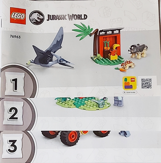 76963-Baby Dinosaur Rescue Center - INSTRUCTIONS ONLY Instructions LEGO®
