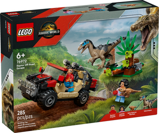 76972 - Raptor Off-Road Escape - EMPTY BOX ONLY
