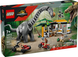 76973 - Raptor & Titanosaurus Tracking Mission - EMPTY BOX ONLY