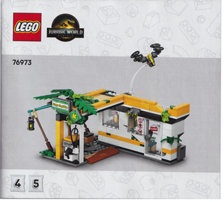 76973-Raptor & Titanosaurus Tracking Mission - INSTRUCTIONS ONLY Instructions LEGO® Slightly Used Book 3