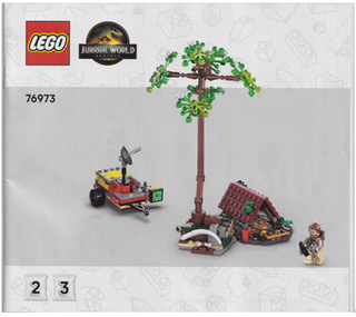 76973-Raptor & Titanosaurus Tracking Mission - INSTRUCTIONS ONLY Instructions LEGO® Slightly Used Book 2