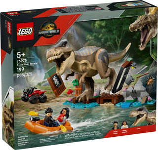 76975 - T. rex River Escape - EMPTY BOX ONLY