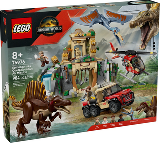 76976 - Spinosaurus & Quetzalcoatlus Air Mission - EMPTY BOX ONLY Empty Box LEGO®