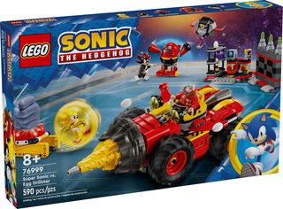 76999 - Super Sonic vs. Egg Drillster - EMPTY BOX ONLY