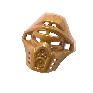 Bionicle Mask of Earth, Part# 19077 Part LEGO® Pearl Gold