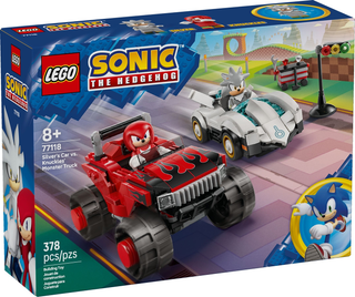 77118 - Silver's Car vs. Knuckles' Monster Truck - EMPTY BOX ONLY