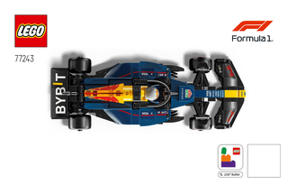77243-Oracle Red Bull Racing RB20 - INSTRUCTIONS ONLY Instructions LEGO®